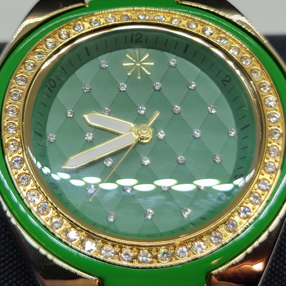 Isaac Mizrahi Blue and Green Women's Watches - Picture 4 of 6